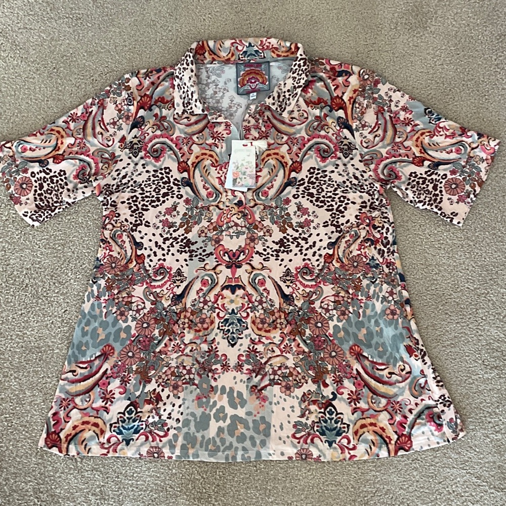 Johnny Was NWT Top